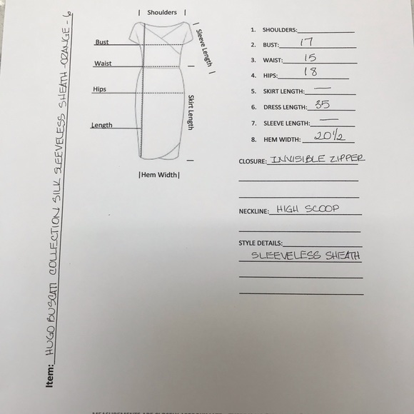 Hugo Buscati Collection Silk Sheath - 6 - Picture 7 of 7